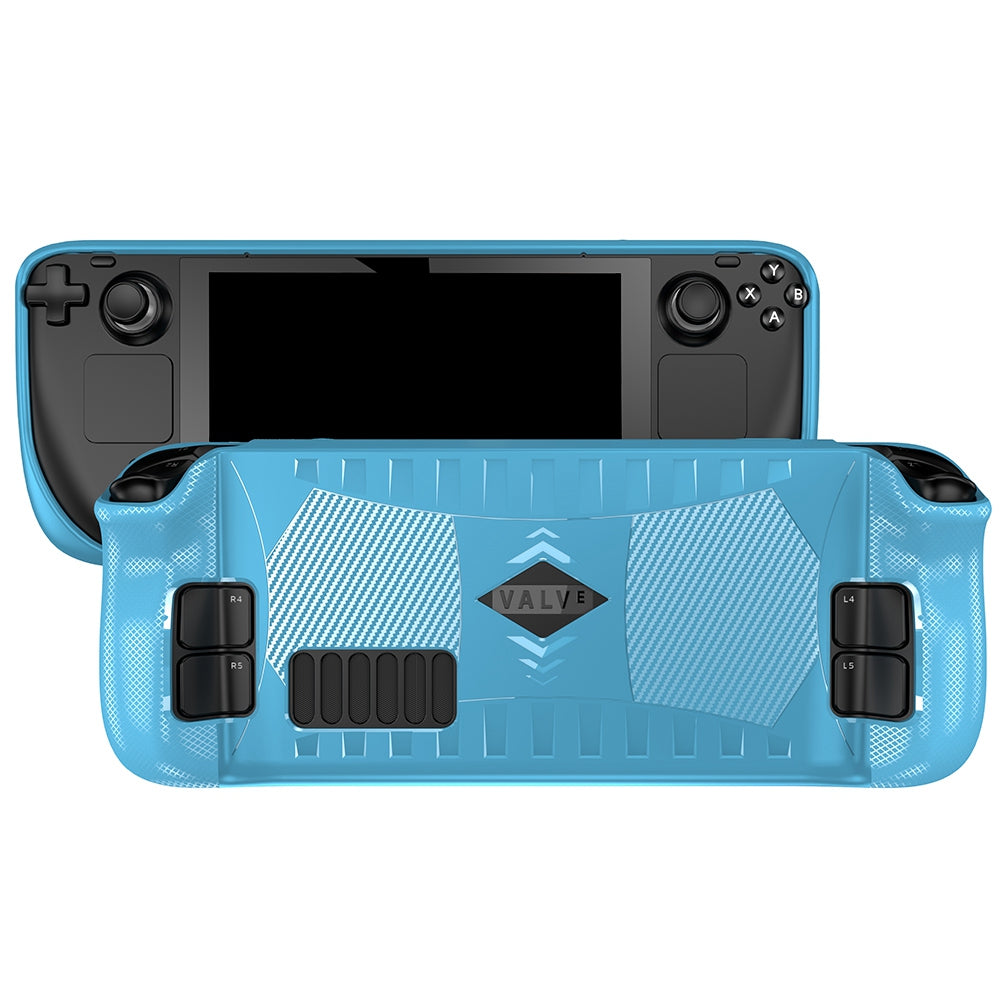 For Valve Steam Deck Game Console TPU Protective Cover Anti-skid Anti-scratch Case For Valve Steam Deck Game Console TPU Protective Cover Anti-skid Anti-scratch Case